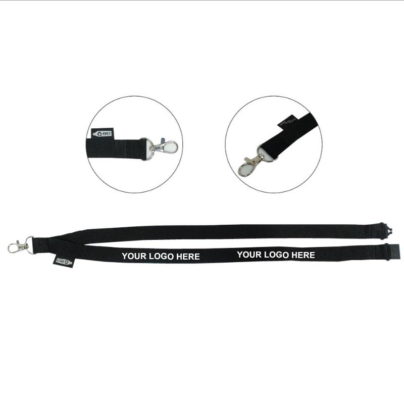 Ecofriendly Lanyards Black